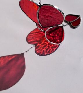stained glass heart