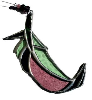 Folded feather - various colours
