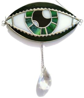 The watcher - green eye
