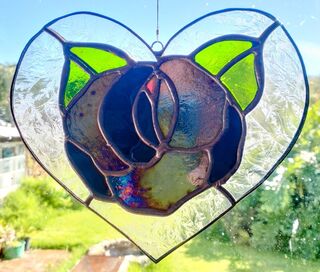 Black Rose heart