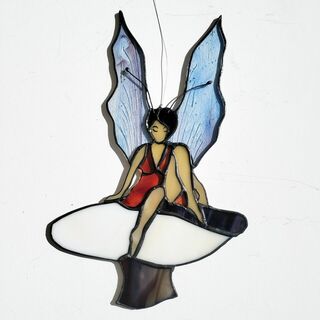 Blue wing fairy