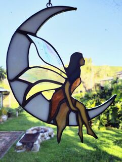 Fairy on moon